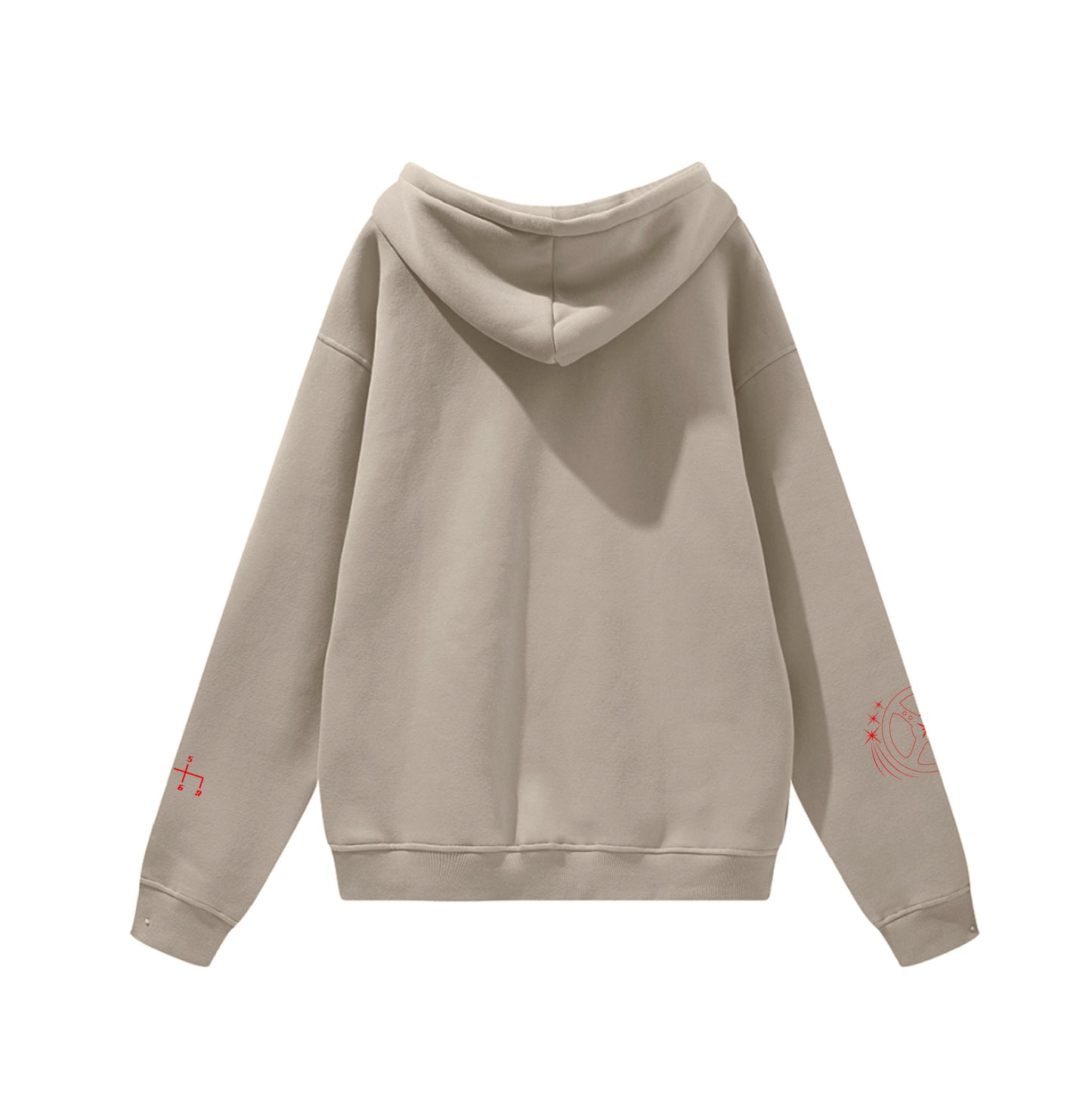 The Drift003 Gray apricot Hoodie