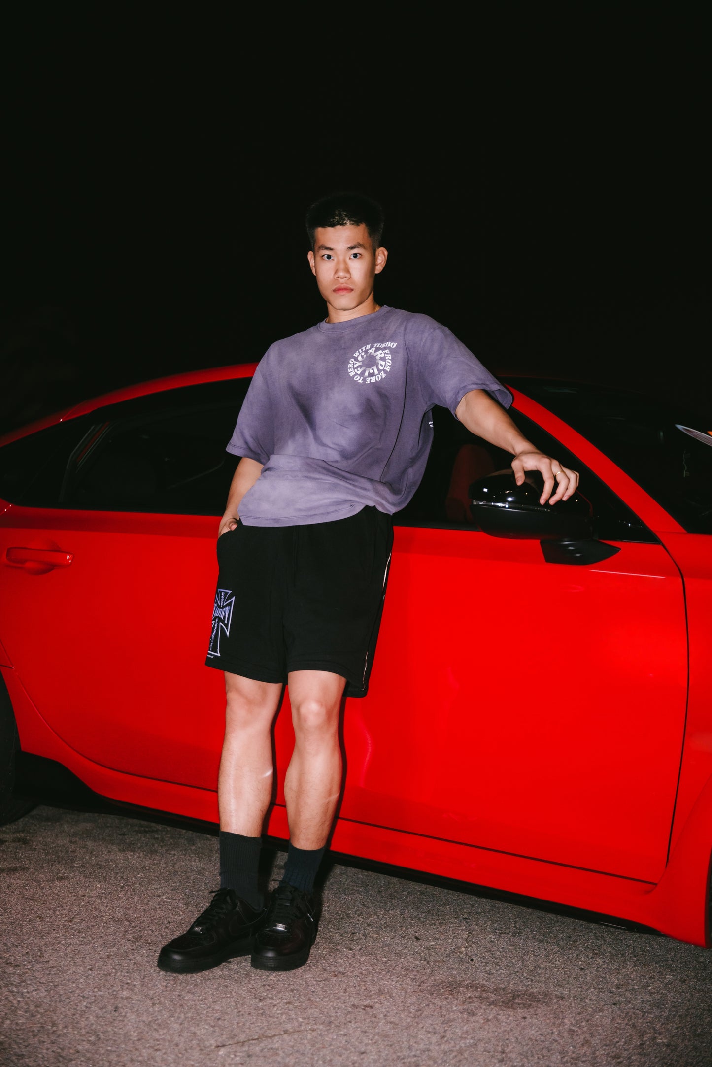 Turbo Purple Tee