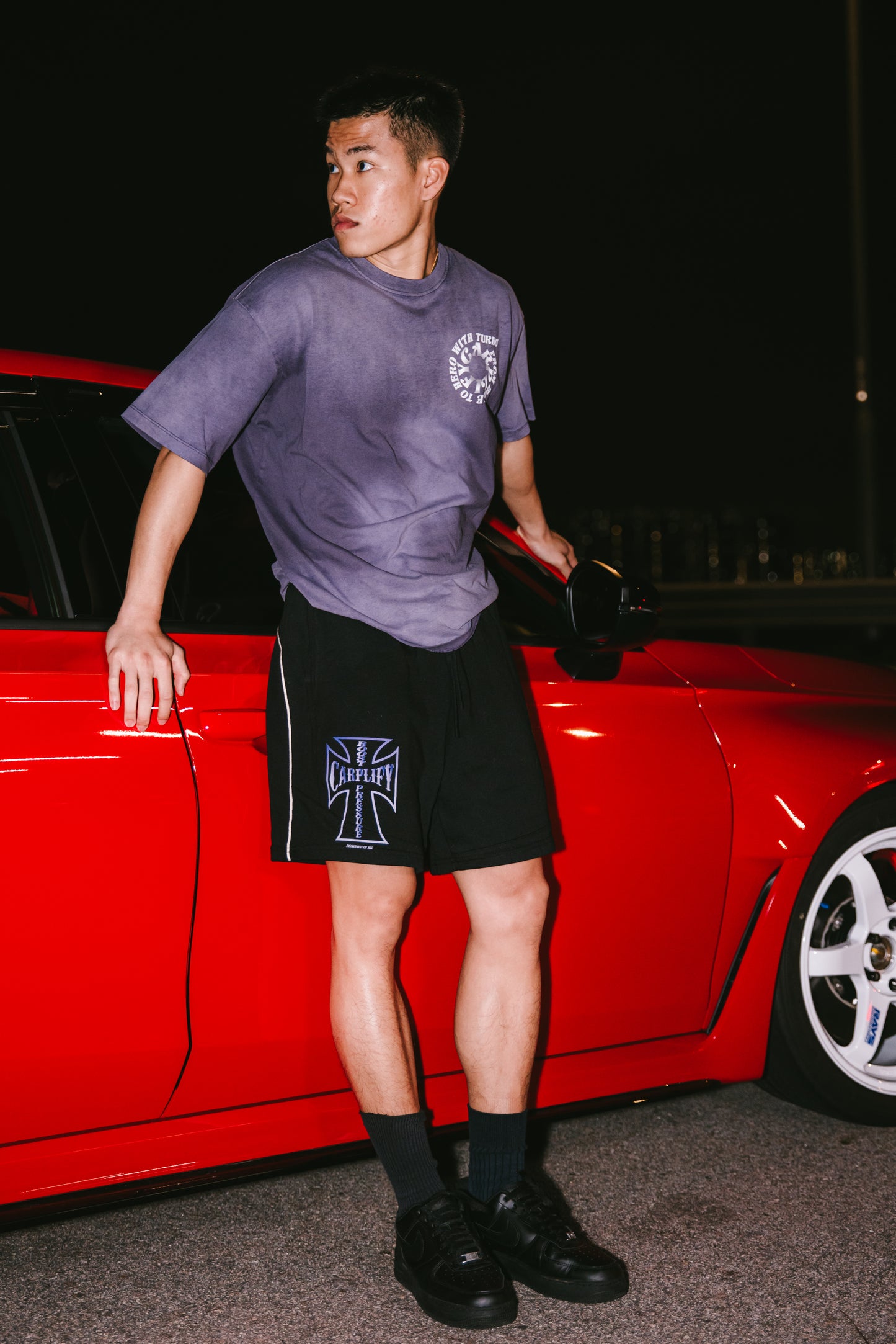 Turbo Purple Tee