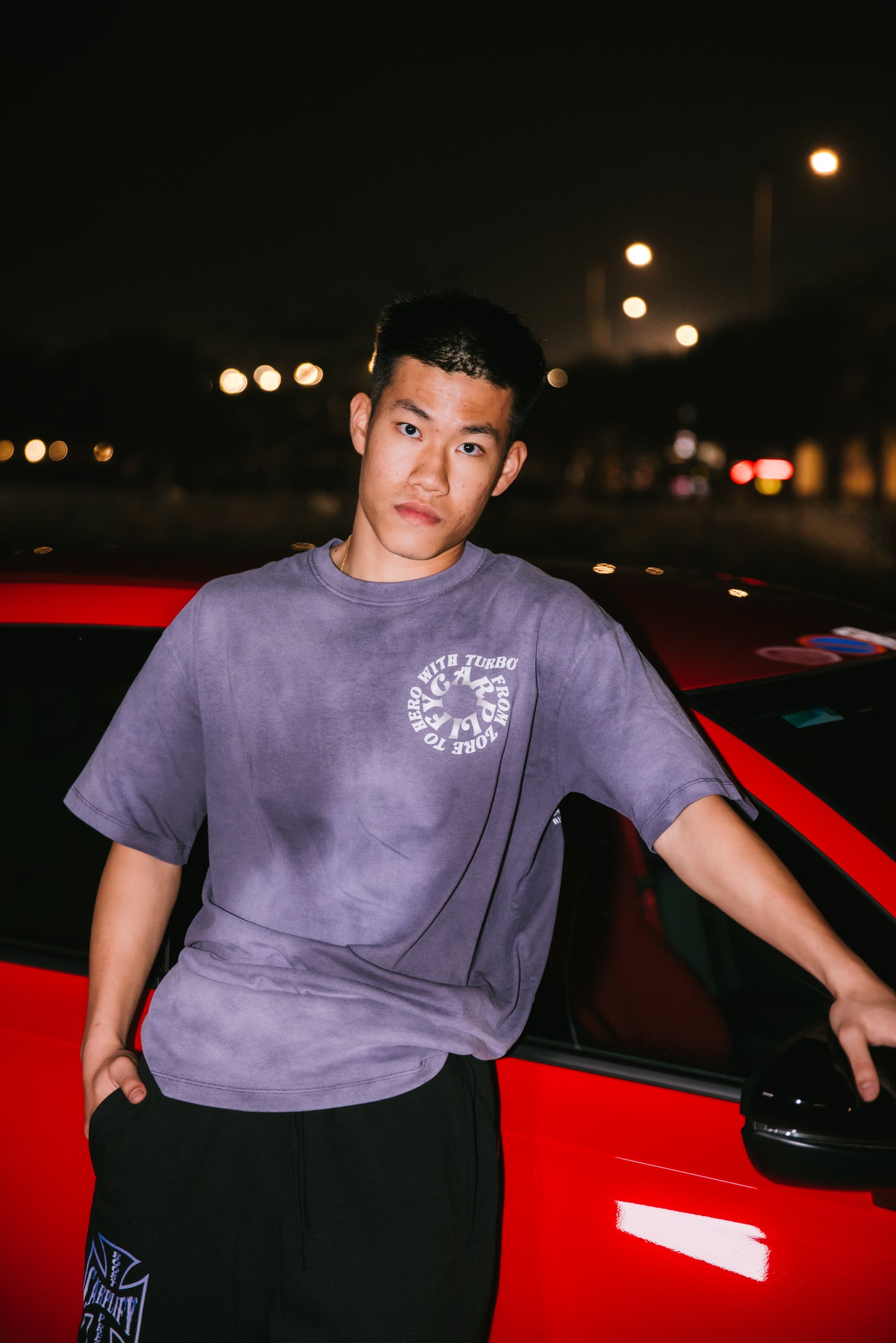 Turbo Purple Tee