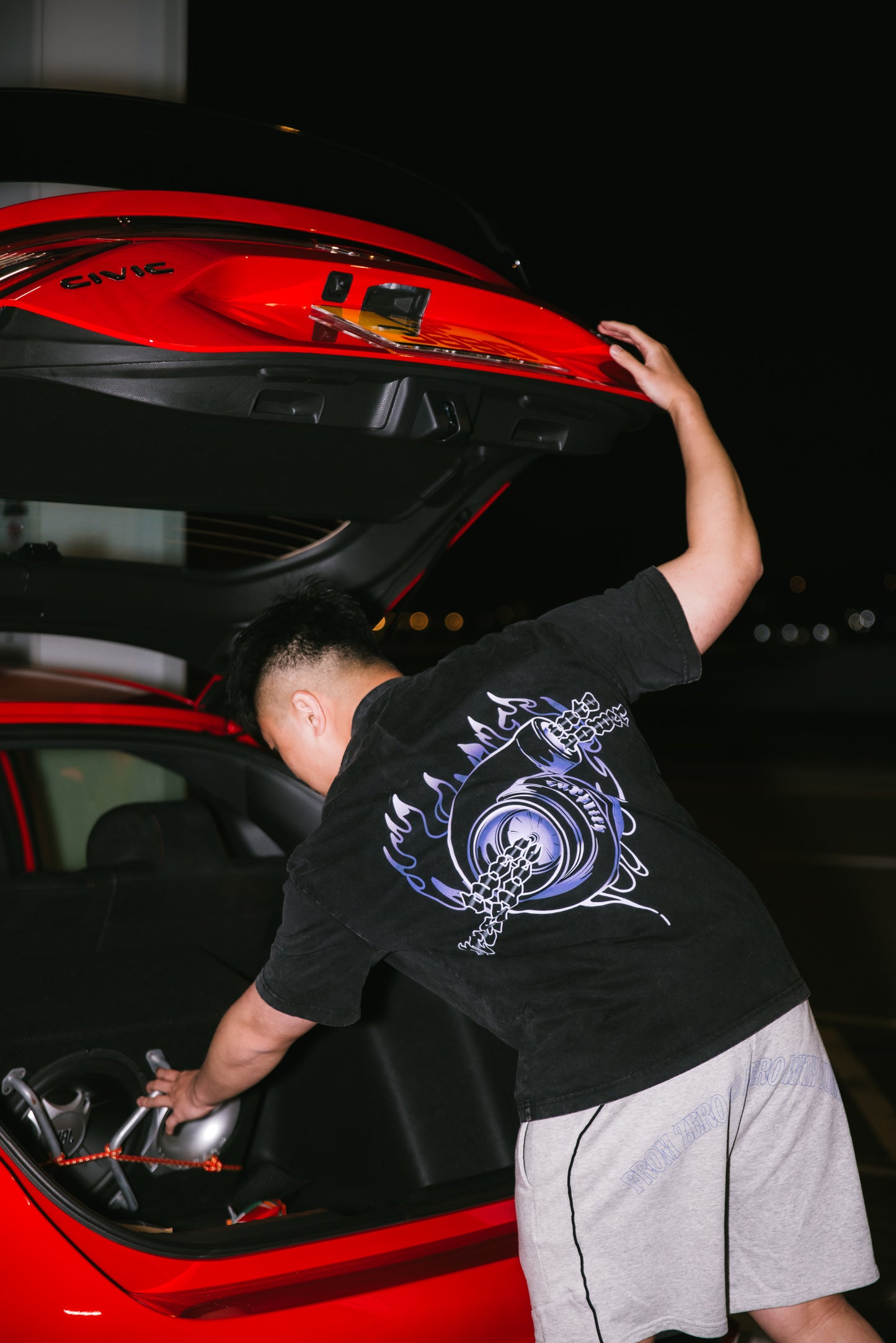 Turbo Black Tee