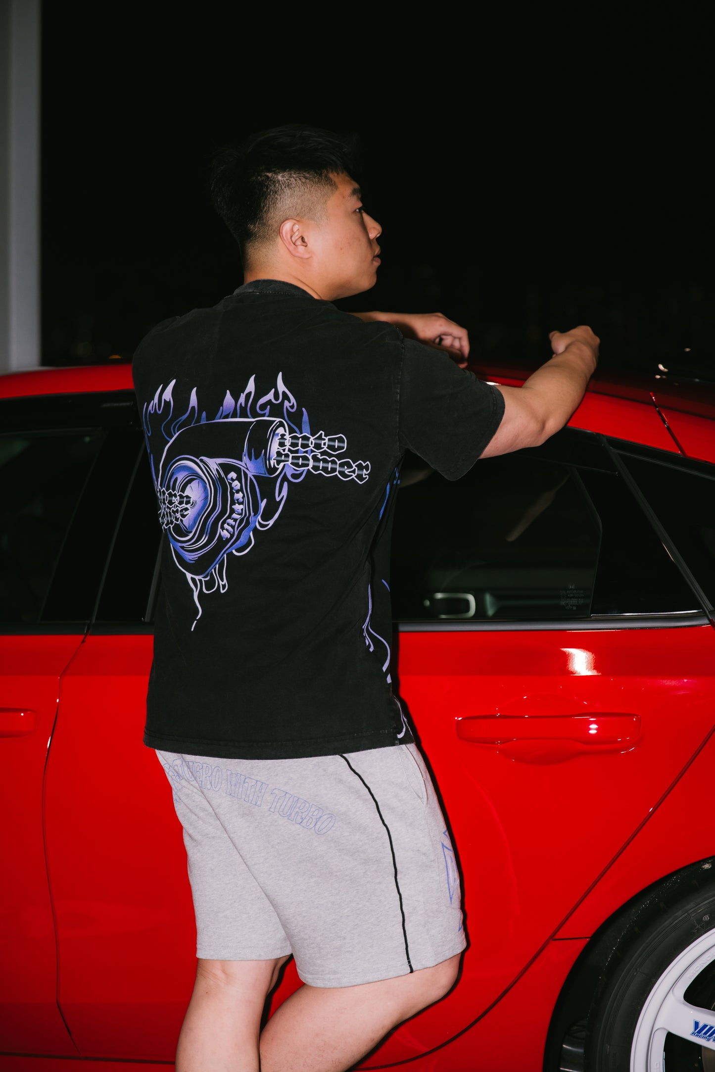 Turbo Black Tee