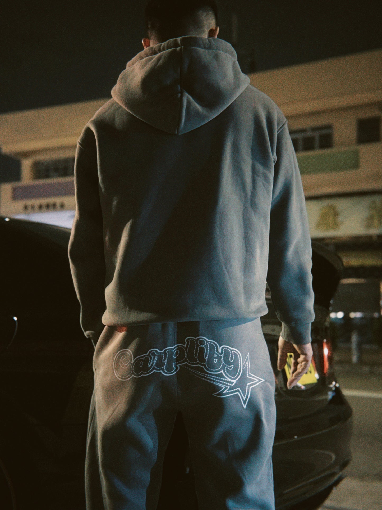 The Drift002 Taupe Hoodie