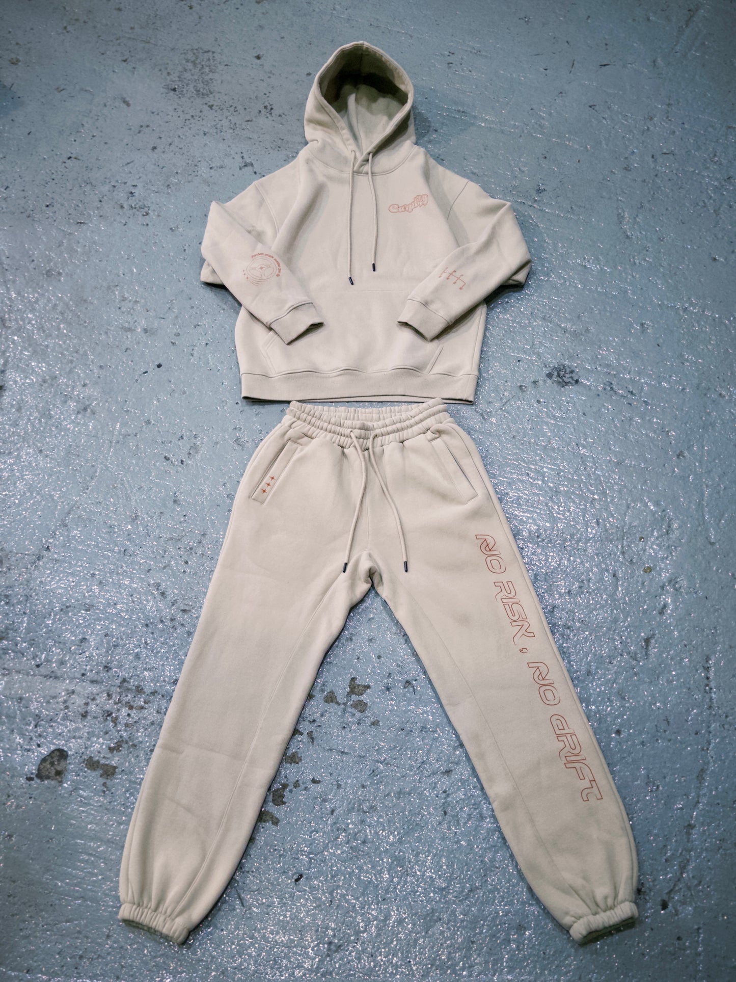 The Drift006 Gray Apricot Pants