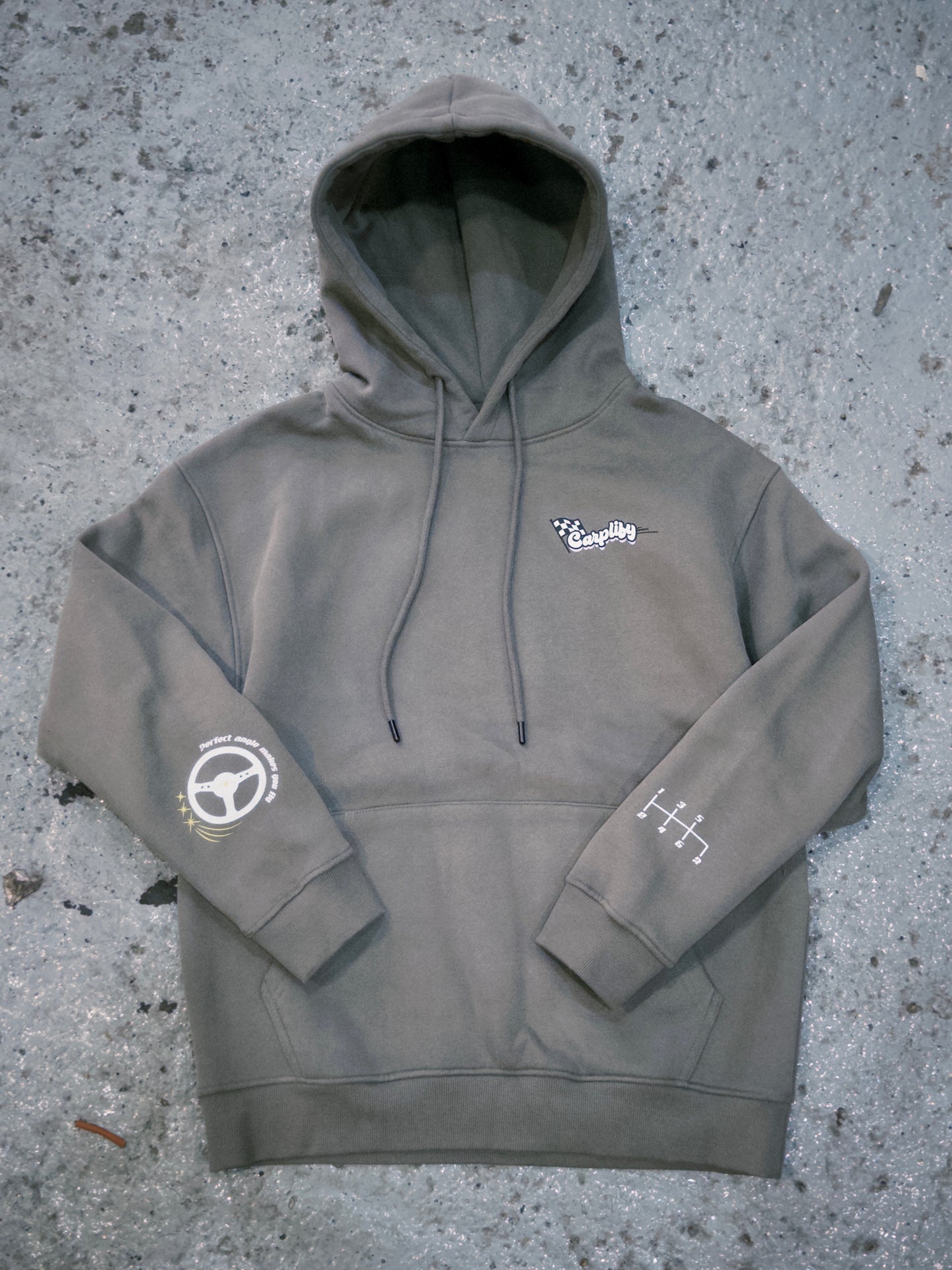 The Drift002 Taupe Hoodie