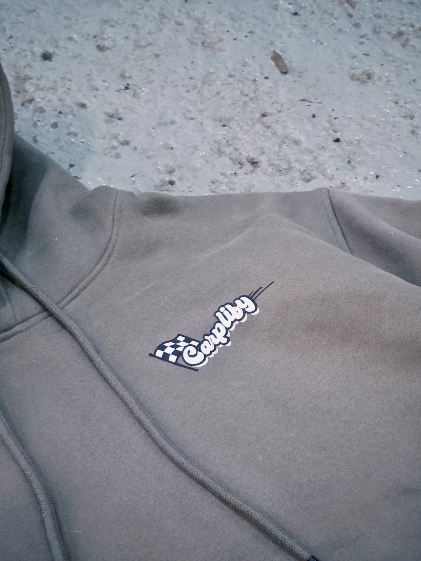 The Drift002 Taupe Hoodie