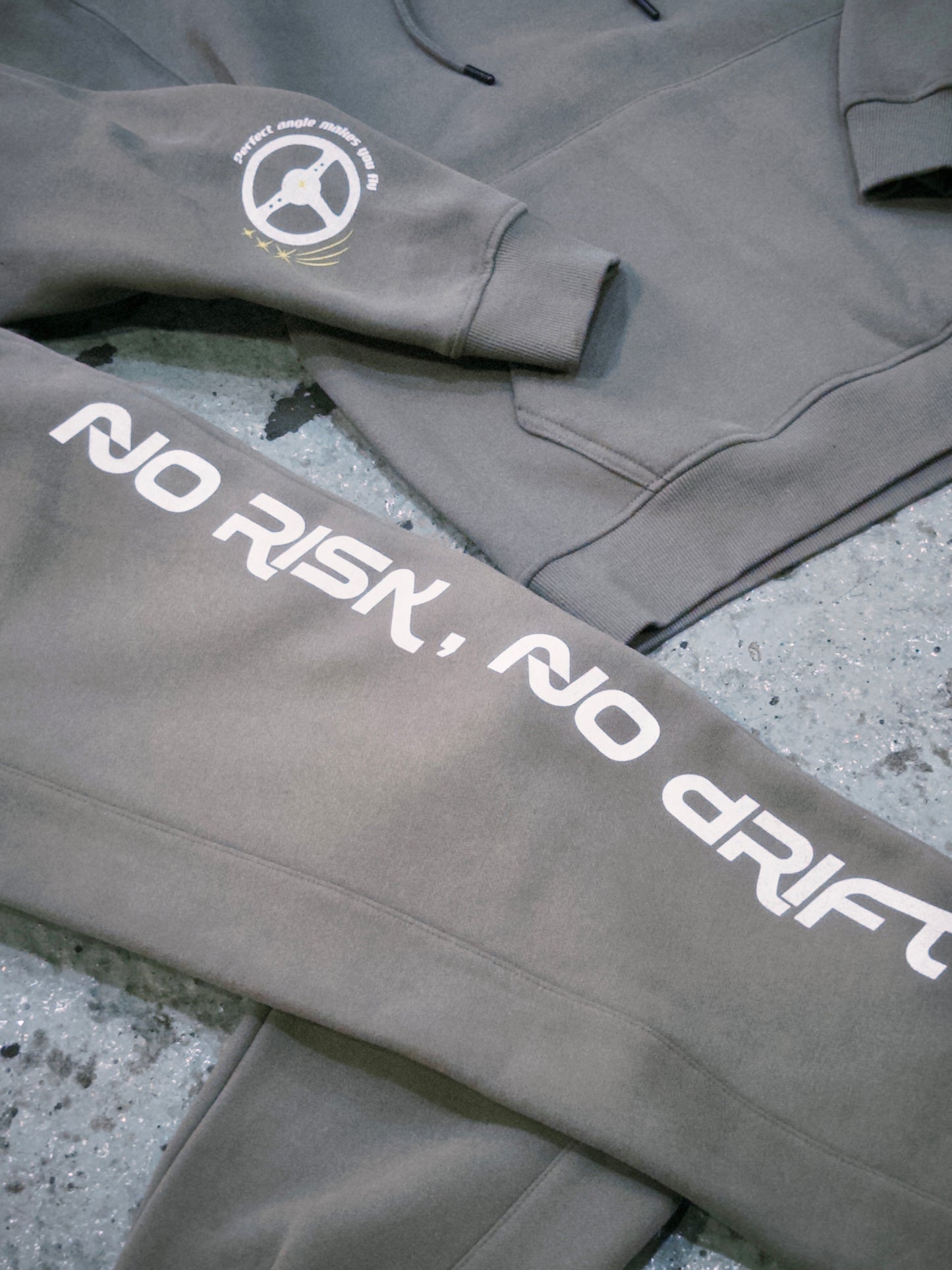 The Drift002 Taupe Hoodie