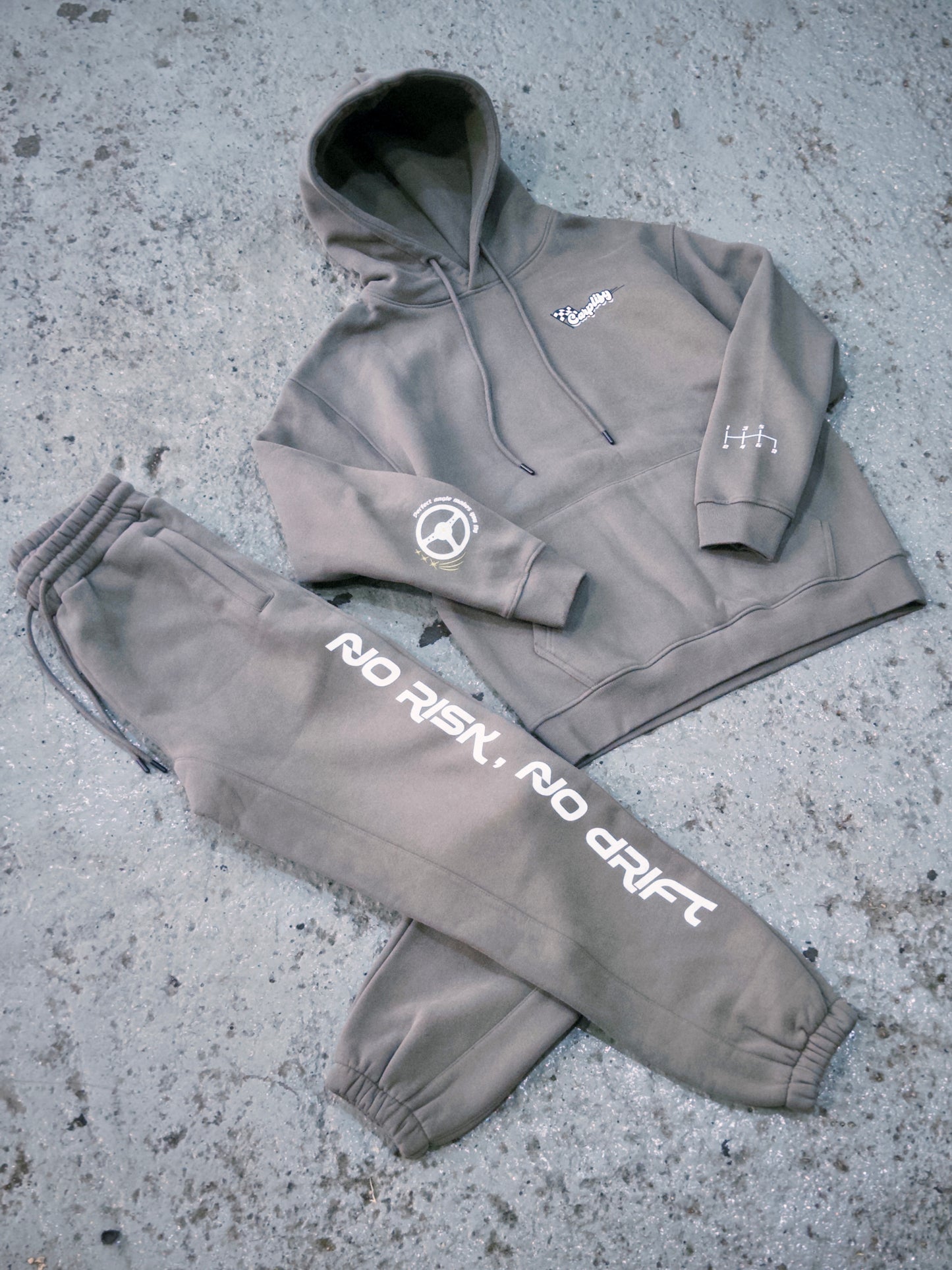 The Drift002 Taupe Hoodie
