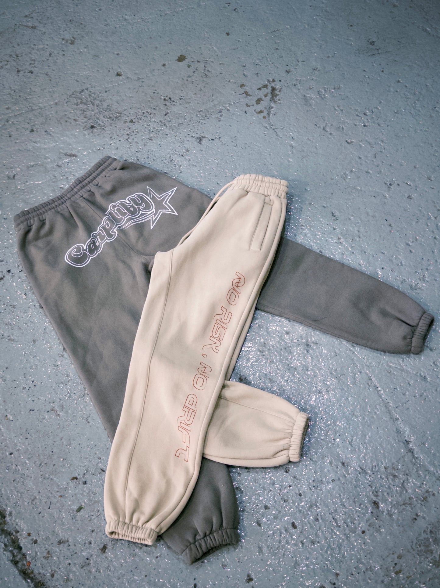The Drift006 Gray Apricot Pants