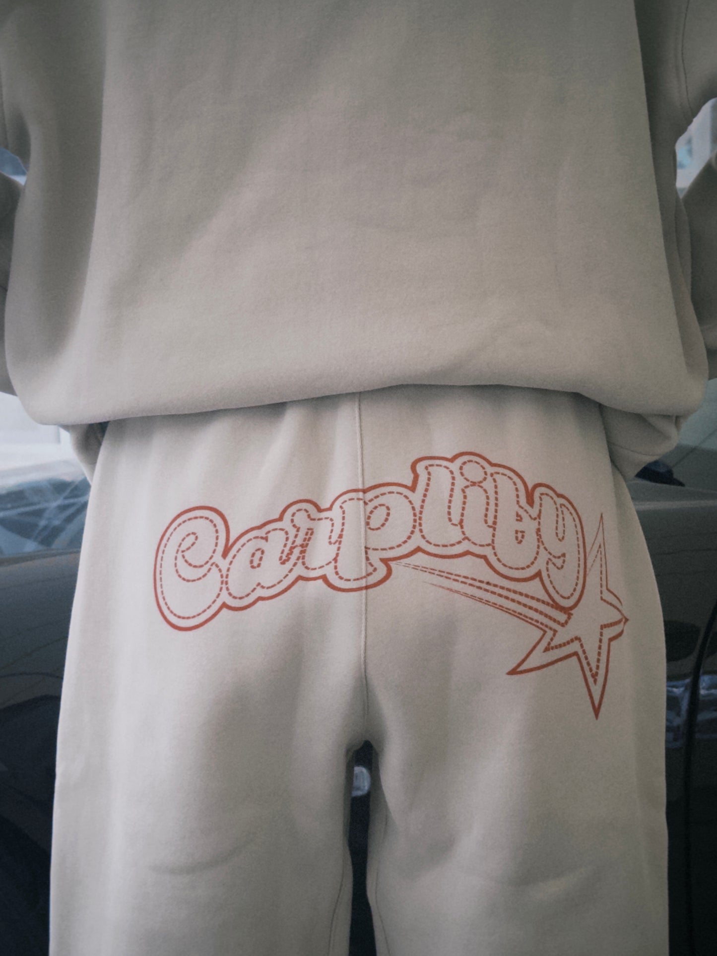 The Drift006 Gray Apricot Pants
