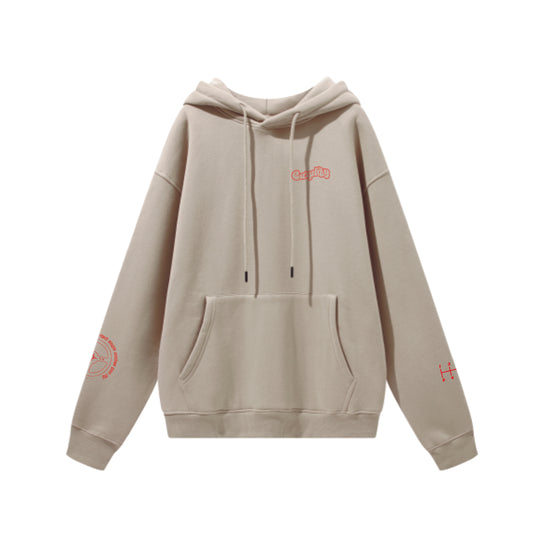 The Drift003 Gray apricot Hoodie